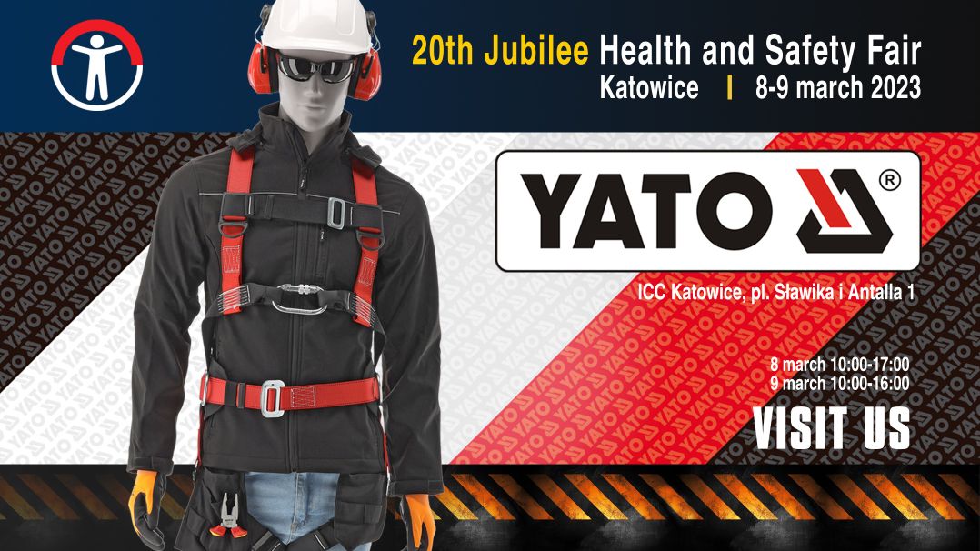 YATO at the Health and Safety Fair in Katowice in March