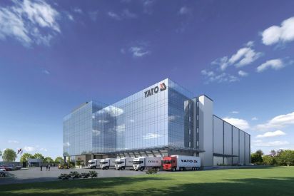 New headquarters and warehouse of YATO Tools (Jiaxing) Co., Ltd. – visualization
