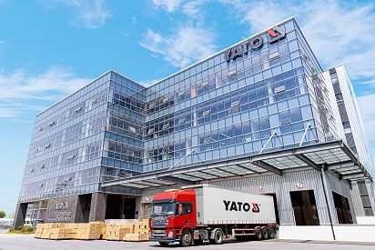 Nowa siedziba i magazyn YATO Tools (Jiaxing) Co., Ltd. – wizualizacja