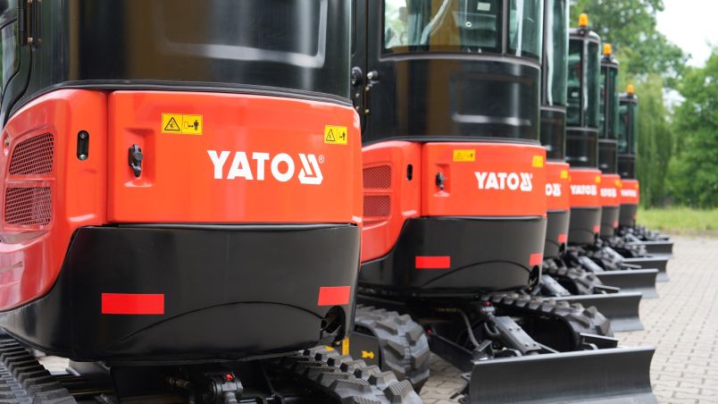 YT-86300 professional crawler mini-excavator expands the construction and garden machinery range